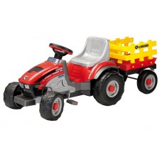 Веломобиль Peg Perego Mini Tony Tigre Трактор с прицепом (CD0529)